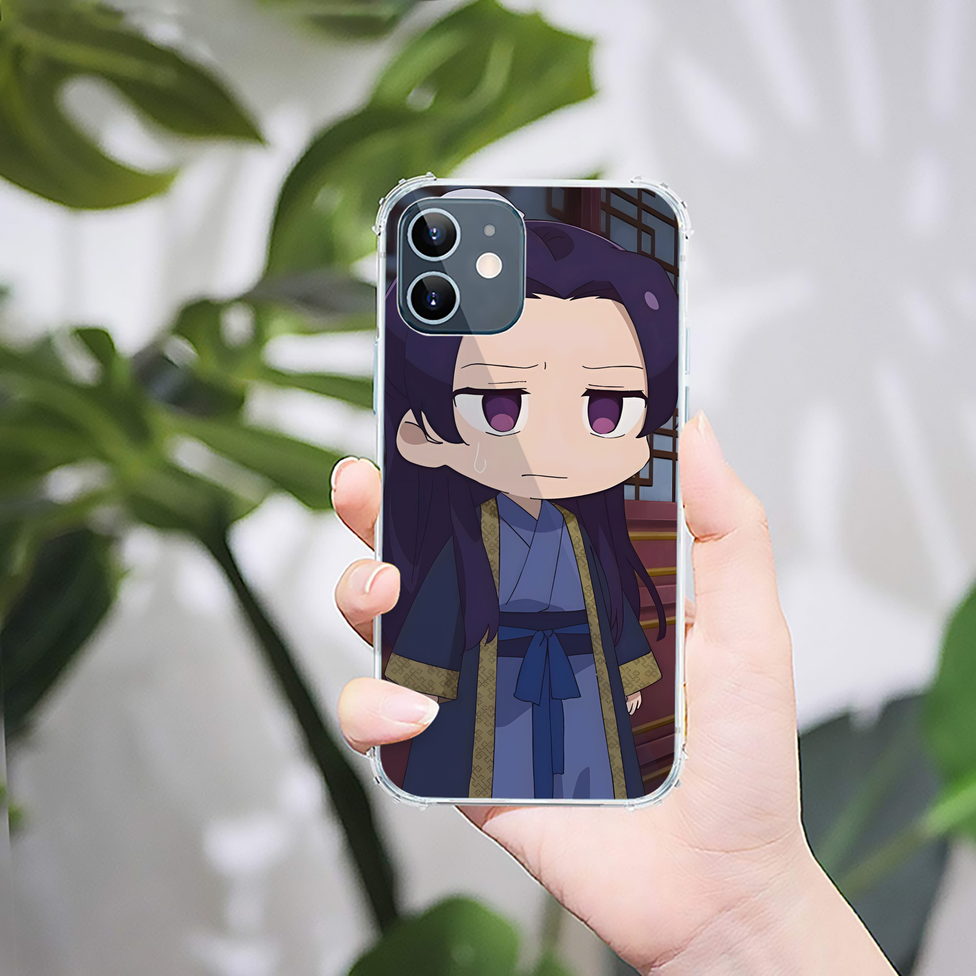 （画像用） 薬屋のひとりごと The Apothecary Diaries 【iPhone 12シリーズ対応】透明スマホケース（クリアソフトケース）